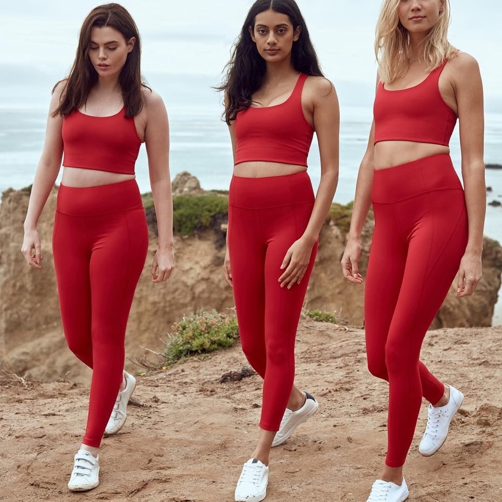 Girlfriend Collective High Rise 3/4 Length Legging